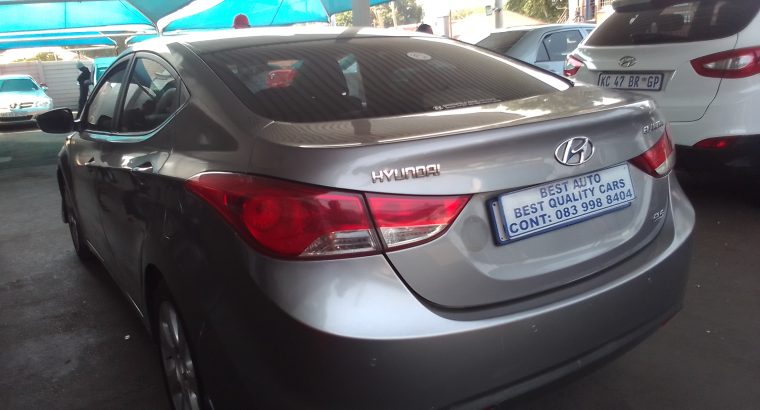2012 Hyundai Elantra 1.6 Engine Capacity with Manuel Transmission
