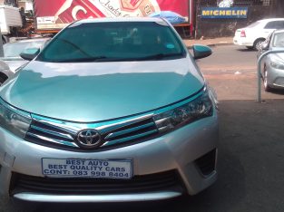 2015 Toyota Corolla 1.4 Engine Capacity Prestige D4D Diesel with