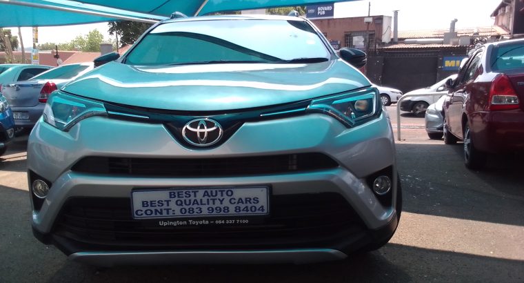 2018 Toyota RAV4 2.0 Engine Capacity with Manuel Transmission, El
