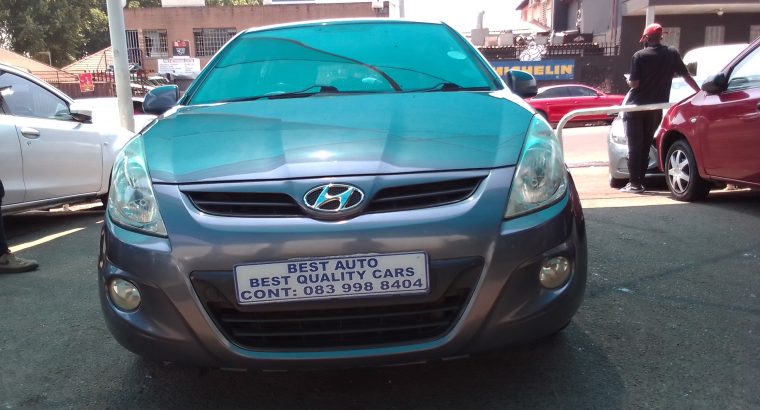 2010 Hyundai i-20 1.4 Engine Capacity with Manuel Transmission, E