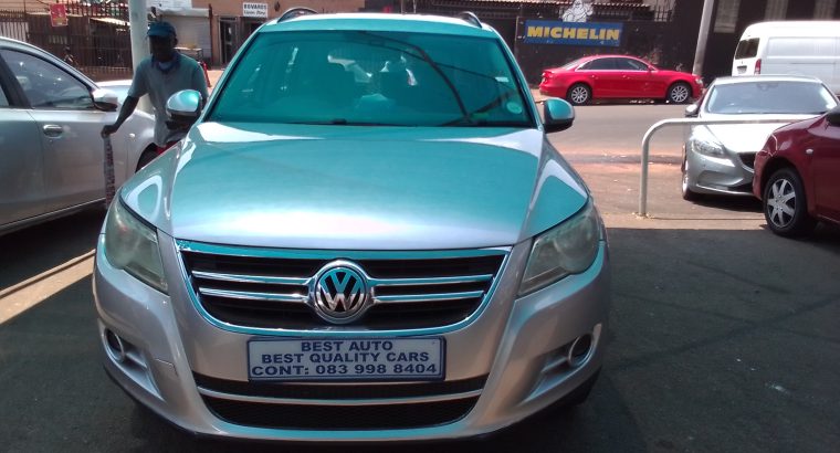 2008 VW Tiguan 1.4 Engine Capacity TSI with Manuel Transmission,