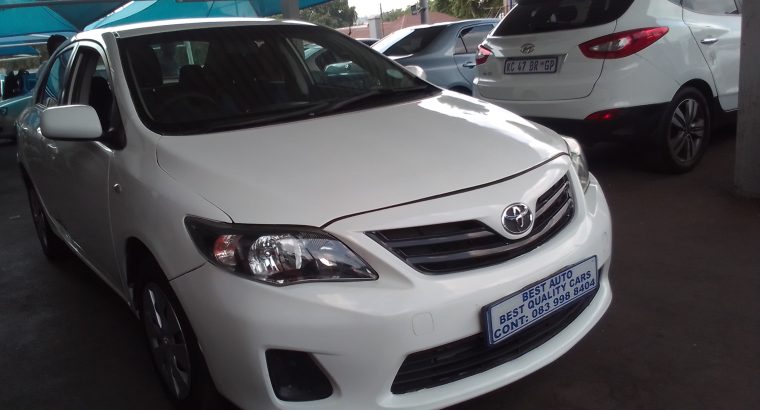 2015 Toyota Corolla 1.6 Engine Capacity Quest with Manuel Transmi