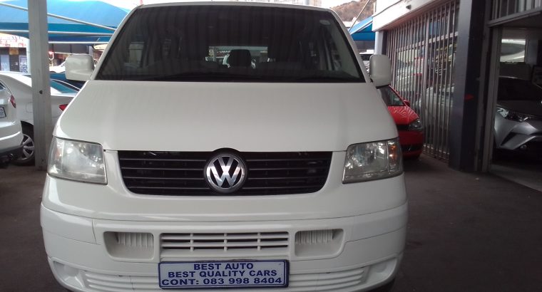 2008 VW Transporter 2.5 Engine Capacity DCI Diesel 4×4 4Motion wi