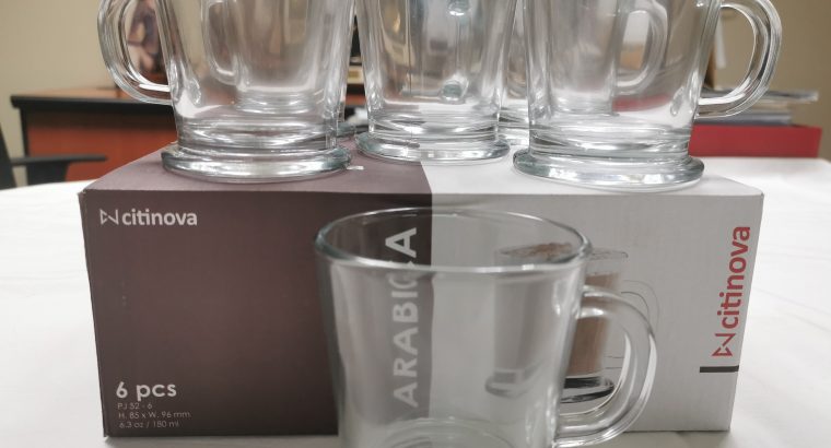 CITINOVA ARABICA 6PC GLASS SET