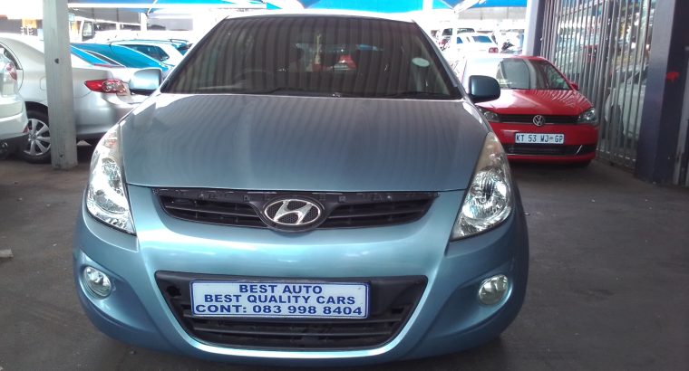 2010 Hyundai i20 1.6 Engine Capacity with Automatic Transmission,