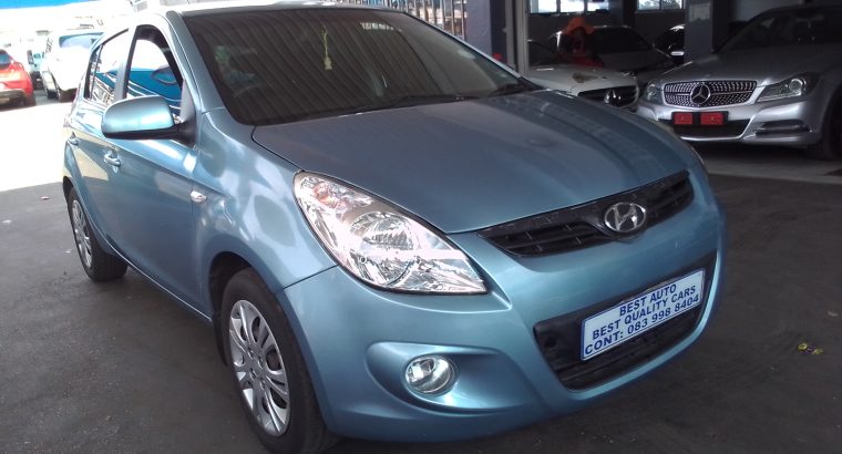 2010 Hyundai i20 1.6 Engine Capacity with Automatic Transmission,