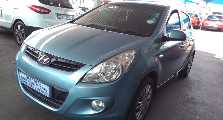 2010 Hyundai i20 1.6 Engine Capacity with Automatic Transmission,