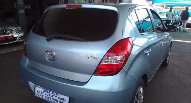 2010 Hyundai i20 1.6 Engine Capacity with Automatic Transmission,