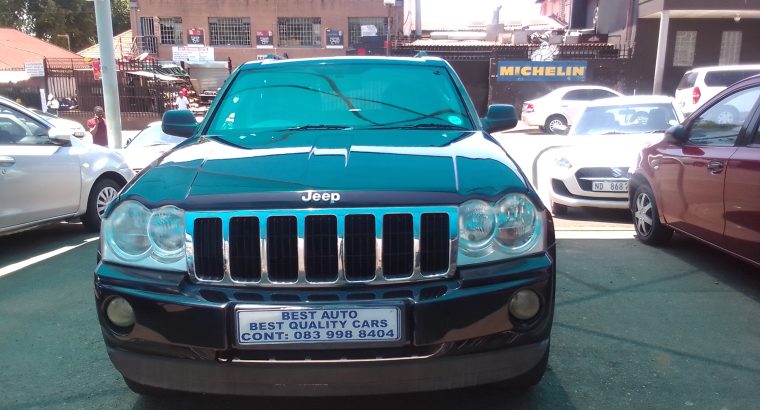 2006 Jeep Grand Cherokee S7 3.0 Engine Capacity with Automatic Tr