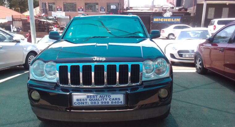 2006 Jeep Grand Cherokee S7 3.0 Engine Capacity with Automatic Tr