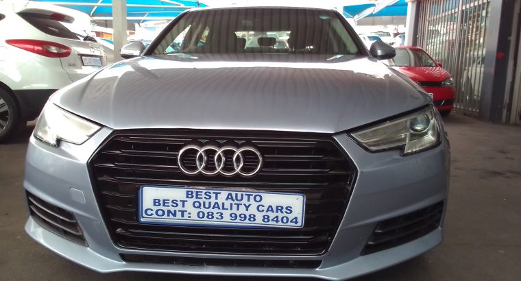 2016 Audi A4 1.4 Engine Capacity B9 TFSI with Automatic Transmiss