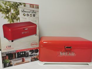 BREAD BIN WITH 3 PIECE CANISTER SET