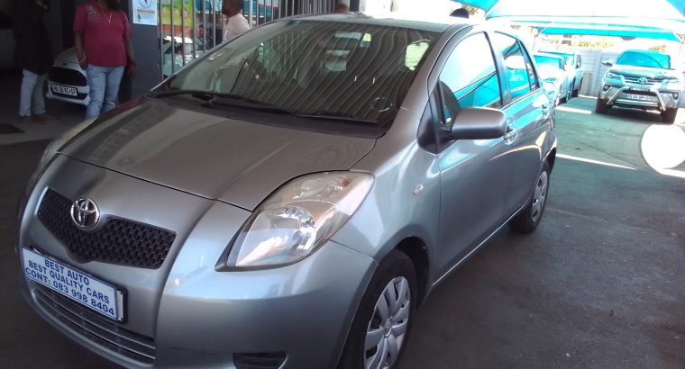 2008 Toyota Yaris 1.3 Engine Capacity with Manuel Transmission, E