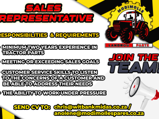We’re Hiring! 😁🚜 Join the team!