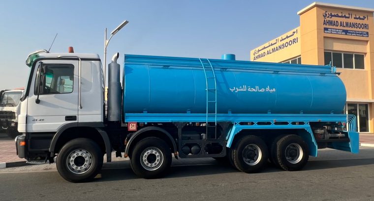 MERCEDES BENZ ACTORS 4141 WATER TANKER TRUCK