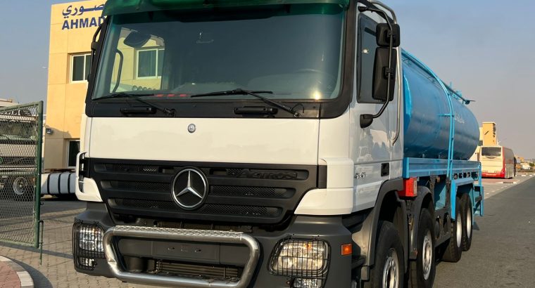 MERCEDES BENZ ACTORS 4141 WATER TANKER TRUCK
