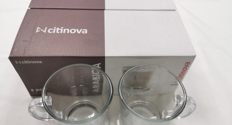 CITINOVA ARABICA 6PC GLASS SET