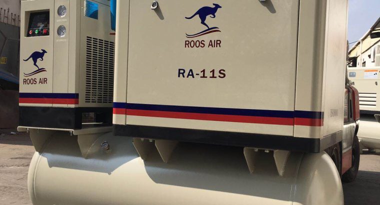 3 in 1, Screw Compressor & Air Dryer & Air Receiver, RA-11S, ROOS