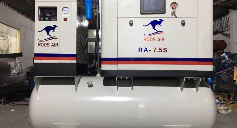 3 in 1, Screw Compressor & Air Dryer & Air Receiver, RA-7.5S, ROO