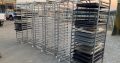 Trolley, 18 tier, for 18x bakery trays