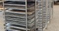 Trolley, 18 tier, for 18x bakery trays