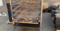 Trolley, 18 tier, for 18x bakery trays