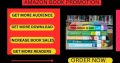 I will do amazon kindle book promotion, KDP account management, a