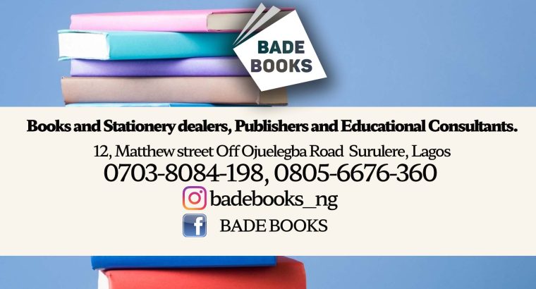 BADE BOOKS