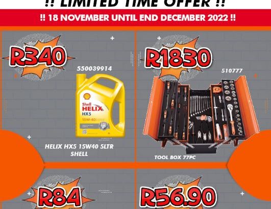 BLACK FRIDAY SALE at Midas Witbank!
