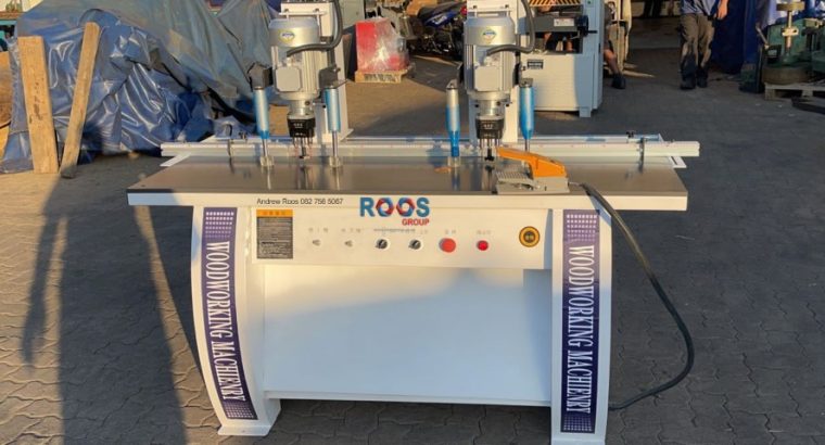 Double Head Hinge Boring Machine, MZB73032, HOLZ, 1.5kW