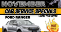CAR SERVICE SPECIALS!