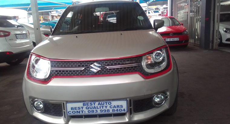 2018 Suzuki Igunis 1.2 Engine Capacity with Manuel Transmission,