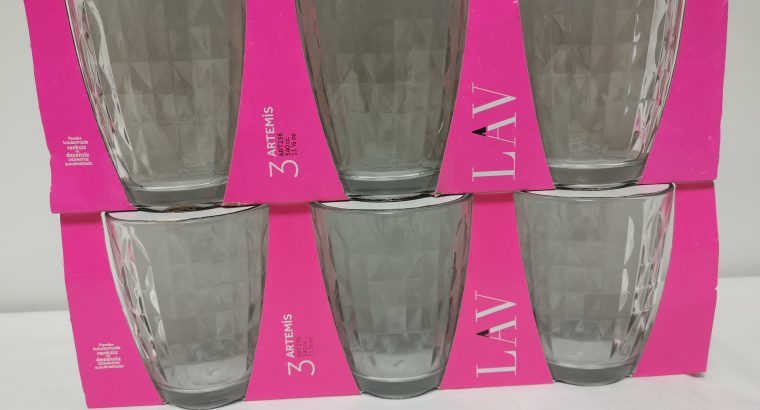LAV DIAMOND TUMBLERS 6 FOR R99