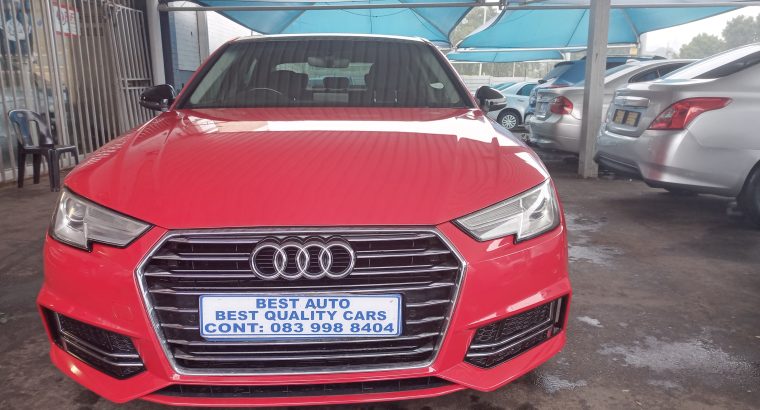 2017 Audi A4 2.0 Engine Capacity B9 TFSI with Automatic Transmiss