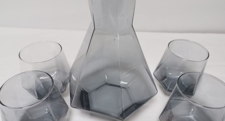 NORDIC HIGH FASHION WATER JUG AND CUP SET