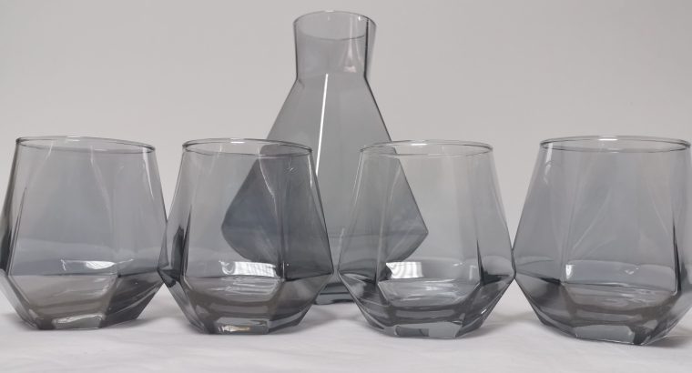 NORDIC HIGH FASHION WATER JUG AND CUP SET