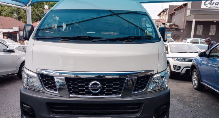 2018 Nissan NV350 2.5 Engine Capacity (15-Seater) with Manuel Tra