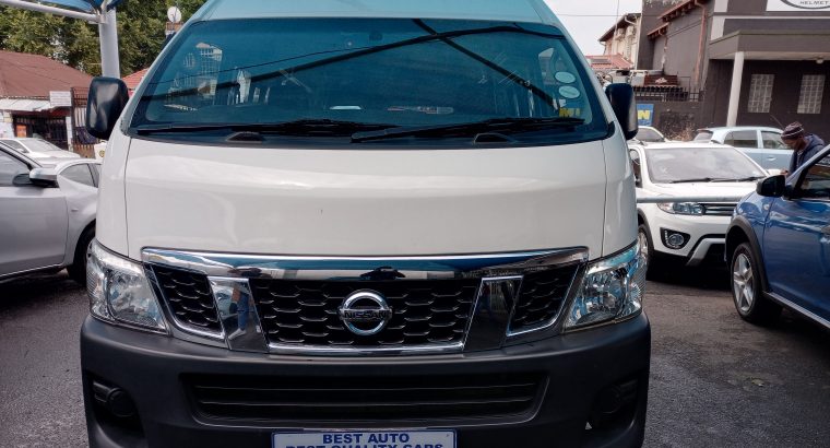 2018 Nissan NV350 2.5 Engine Capacity (15-Seater) with Manuel Tra