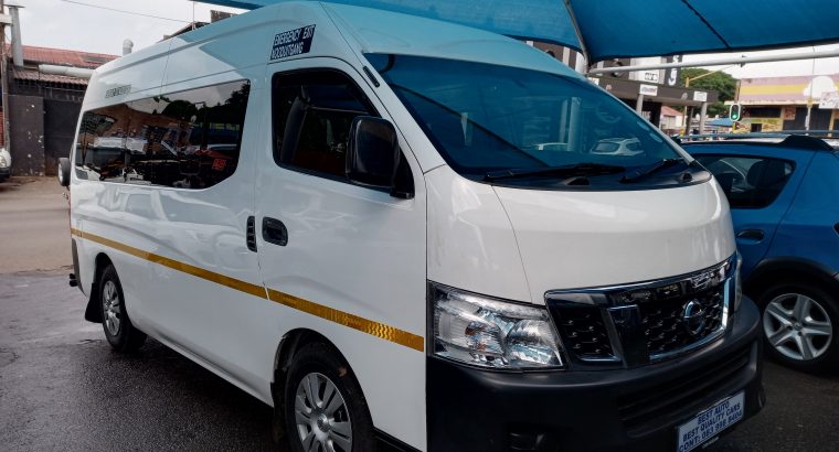 2018 Nissan NV350 2.5 Engine Capacity (15-Seater) with Manuel Tra