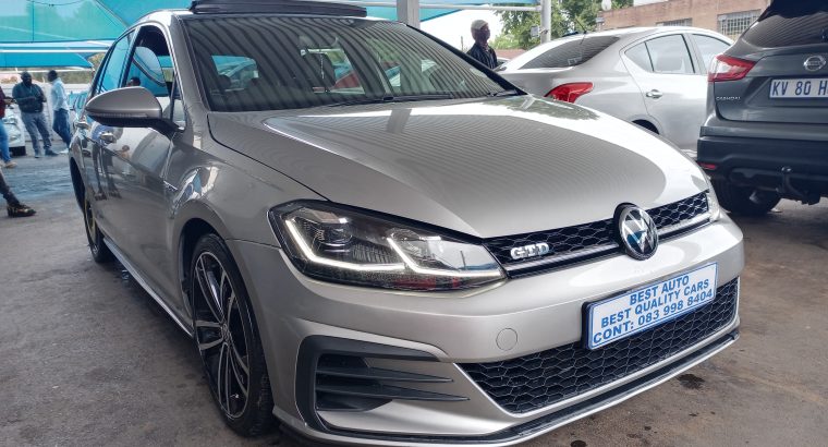 2017 VW Golf 7 2.0 Engine Capacity GTD DSD with Automatic Transmi