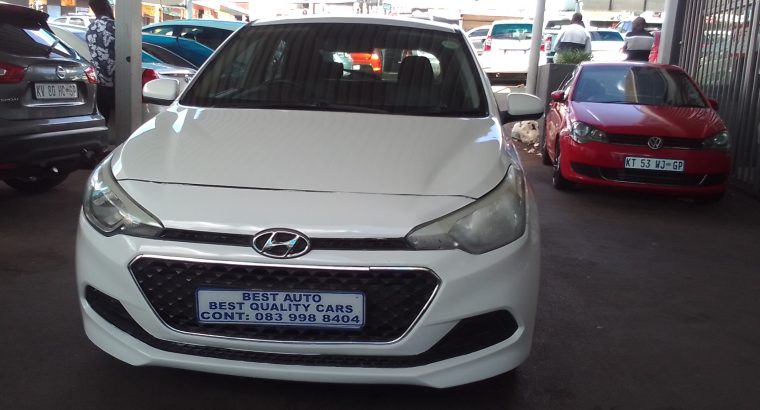 2016 Hyundai i20 1.4 Engine Capacity Fluid with Manuel Transmissi