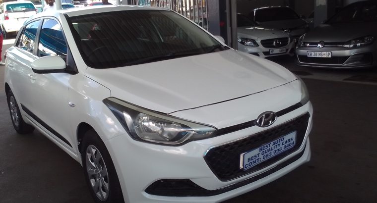 2016 Hyundai i20 1.4 Engine Capacity Fluid with Manuel Transmissi