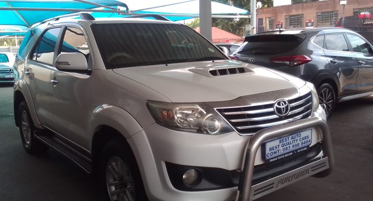 2012 Toyota Fortune 3.0 Engine Capacity D4D 4×2 with Manuel Trans