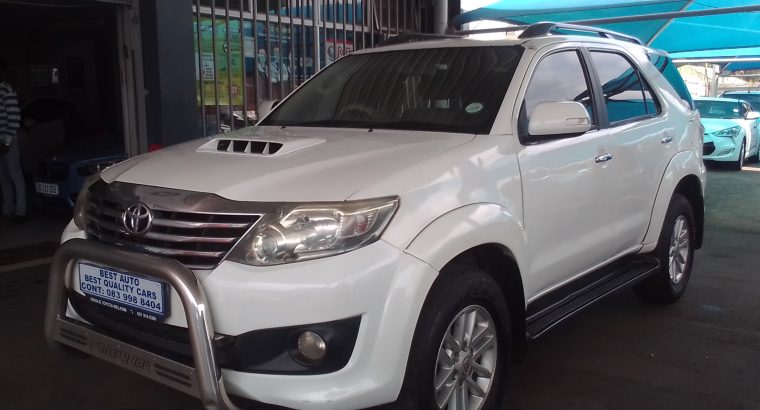 2012 Toyota Fortune 3.0 Engine Capacity D4D 4×2 with Manuel Trans