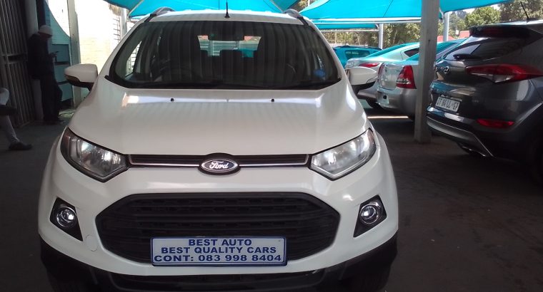 2017 Ford Eco-sport 1.5 Engine Capacity with Manuel Transmission,