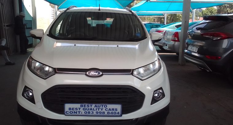 2017 Ford Eco-sport 1.5 Engine Capacity with Manuel Transmission,