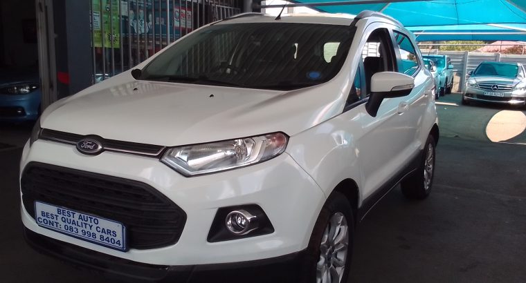 2017 Ford Eco-sport 1.5 Engine Capacity with Manuel Transmission,