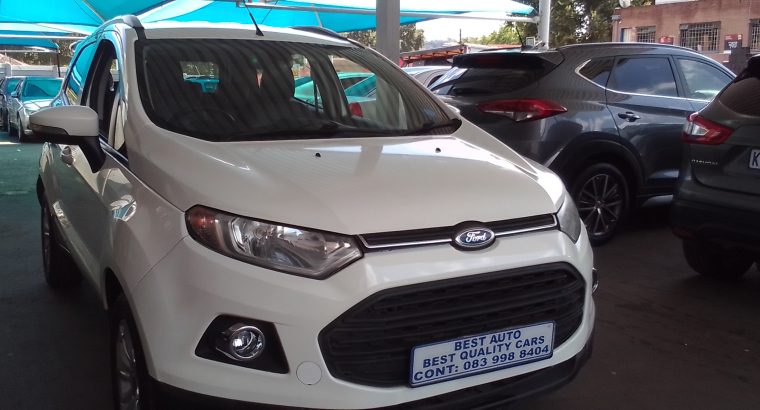 2017 Ford Eco-sport 1.5 Engine Capacity with Manuel Transmission,