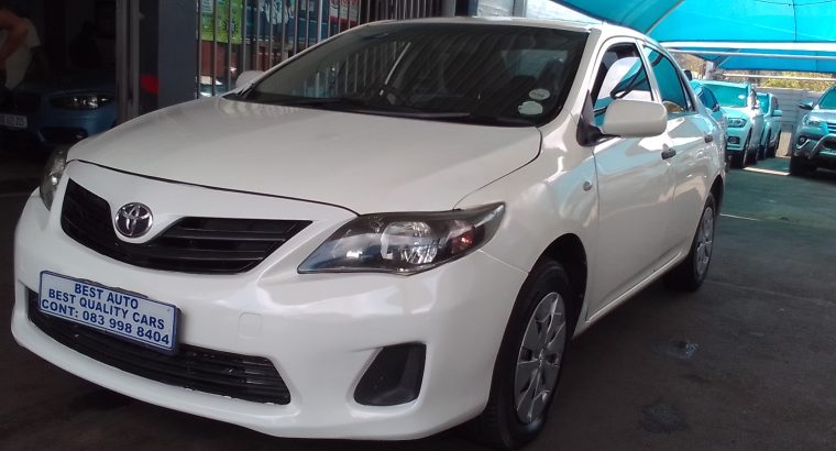 2015 Toyota Corolla 1.6 Engine Capacity Quest with Manuel Transmi
