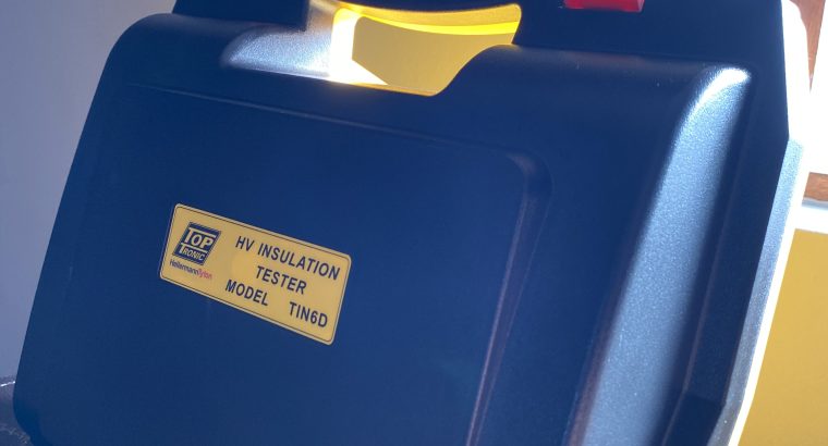 HellermanTyton-TopTronic HV Insulation Tester-BRAND NEW IN BOX